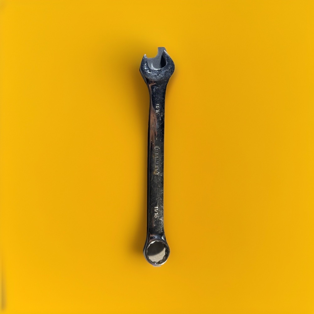 STANLEY CHROME VANADIUM COMBINATION WRENCH 11/16 12 POINT
